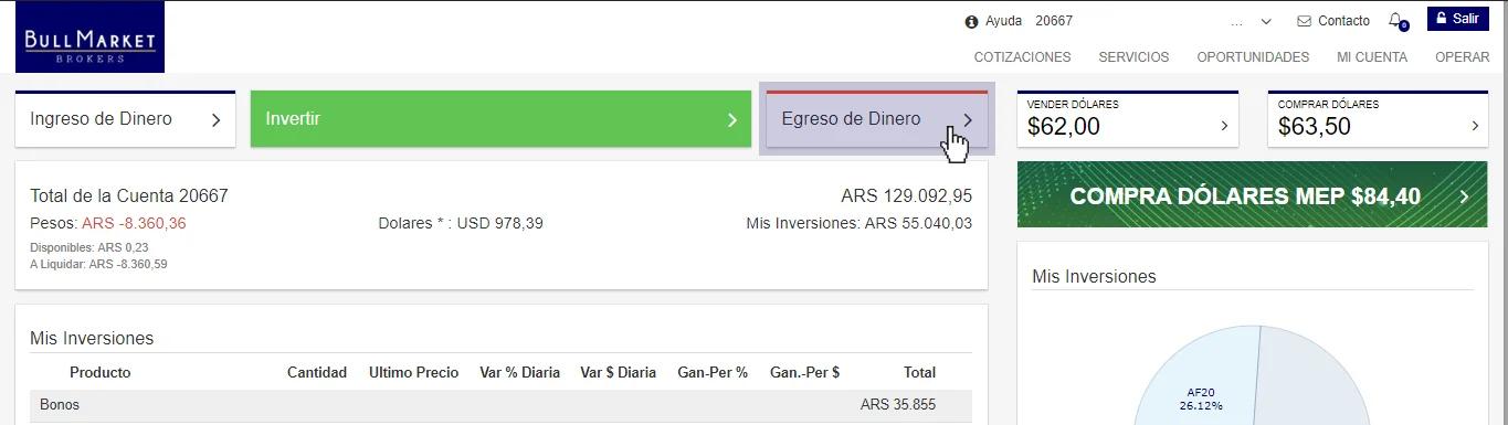 Coincidencia de nombre entre Jugabet y cuenta bancaria